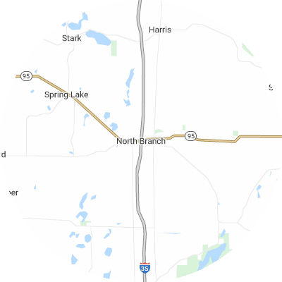 Best window replacement companies in North Branch, MN map