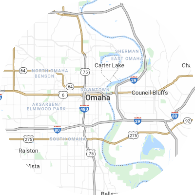 Best foundation companies in Omaha, NE map