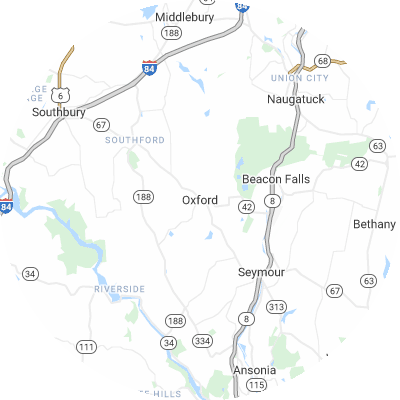Best gutter cleaners in Oxford, CT map