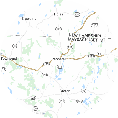 Best Electricians in Pepperell, MA map