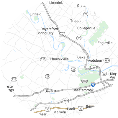 Best HVAC Companies in Phoenixville, PA map