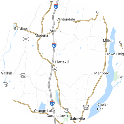 Best moving companies in Plattekill, NY map