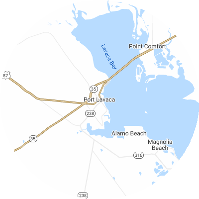 Best moving companies in Port Lavaca, TX map