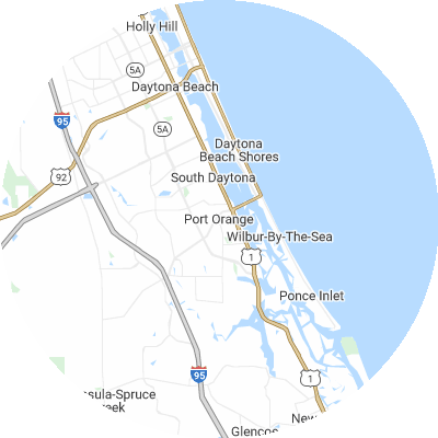 Best HVAC Companies in Port Orange, FL map