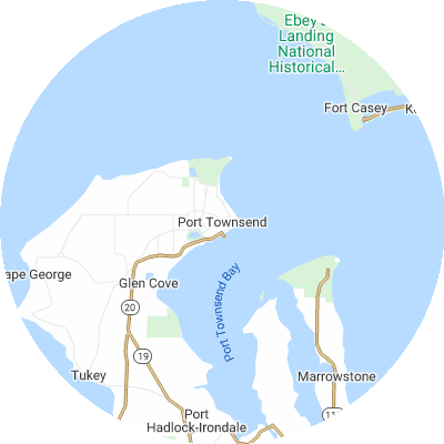 Best lawn care companies in Port Townsend, WA map