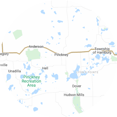 Best pest control companies in Putnam, MI map
