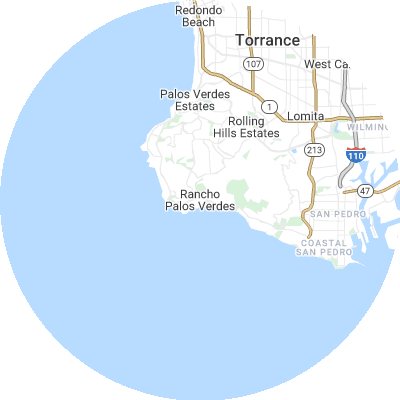 Best lawn care companies in Rancho Palos Verdes, CA map