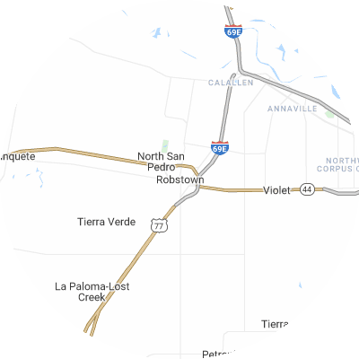 Best pest control companies in Robstown, TX map