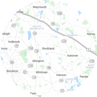 Best moving companies in Rockland, MA map