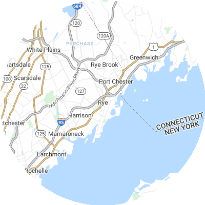 Best concrete companies in Rye, NY map