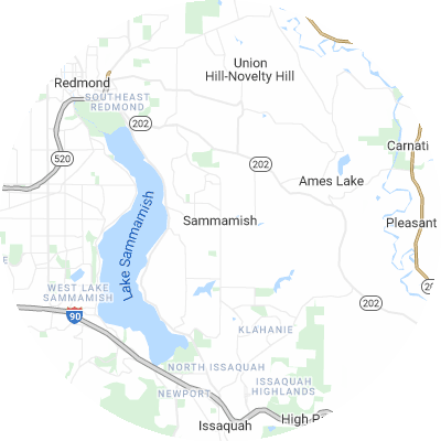 Best HVAC Companies in Sammamish, WA map