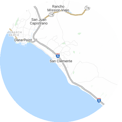 Best gutter guard companies in San Clemente, CA map