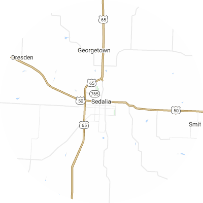 Best gutter cleaners in Sedalia, MO map