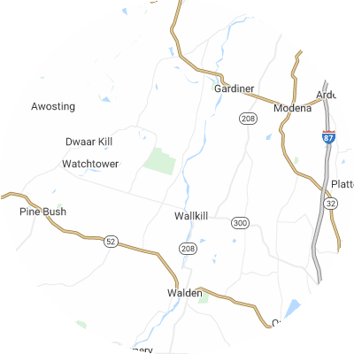 Best window replacement companies in Shawangunk, NY map