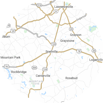 Best pest control companies in Snellville, GA map