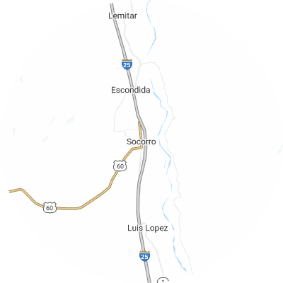 Best gutter installation companies in Socorro, NM map