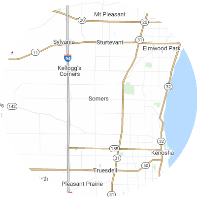 Best plumbers in Somers, WI map