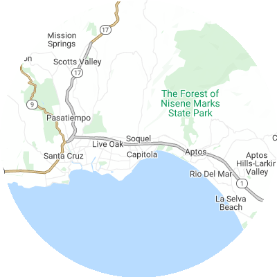 Best foundation companies in Soquel, CA map