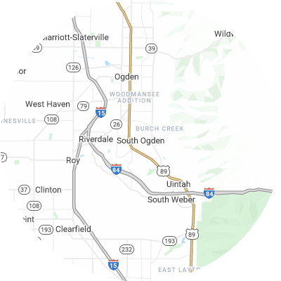Best window replacement companies in South Ogden, UT map