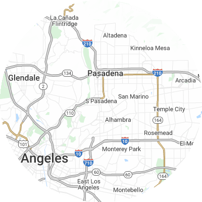 Best pest companies in South Pasadena, CA map