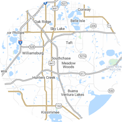 Best plumbers in Southchase, FL map