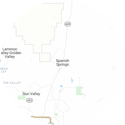 Best window replacement companies in Spanish Springs, NV map