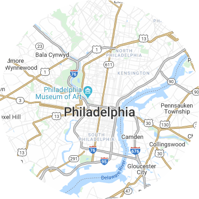 Best Electricians in Spring Garden, PA map