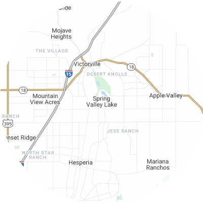Best pest control companies in Spring Valley Lake, CA map