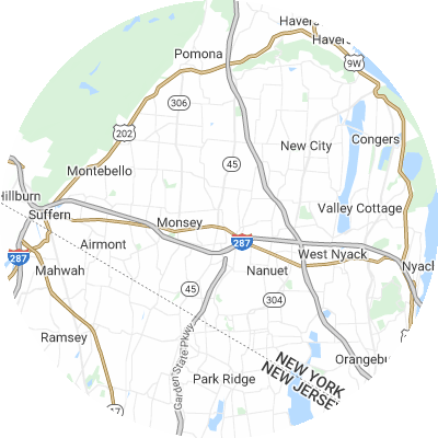 Best concrete companies in Spring Valley, NY map