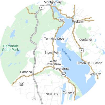 Best concrete companies in Stony Point, NY map