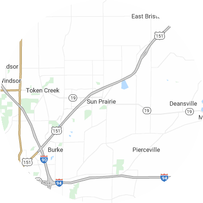 Best pest control companies in Sun Prairie, WI map