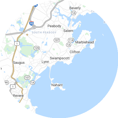 Best moving companies in Swampscott, MA map