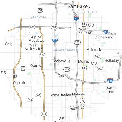 Best window replacement companies in Taylorsville, UT map