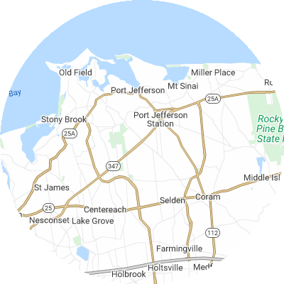 Best gutter cleaners in Terryville, NY map