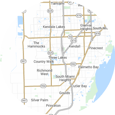 Best foundation companies in Three Lakes, FL map