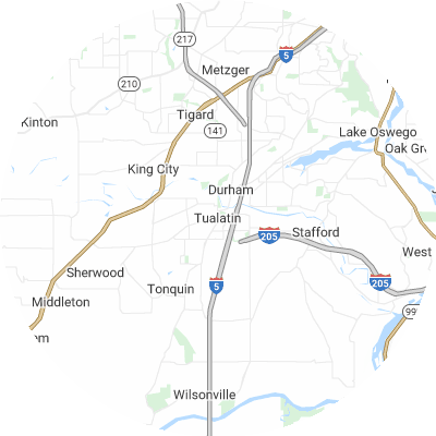 Best pest control companies in Tualatin, OR map