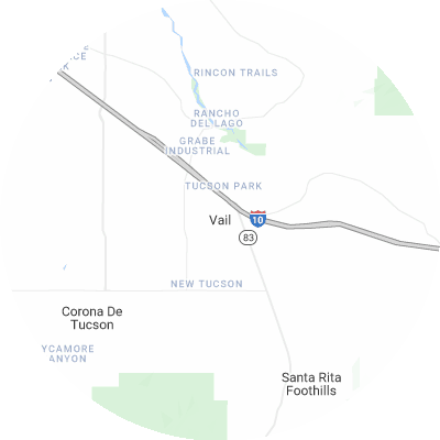 Best HVAC Companies in Vail, AZ map