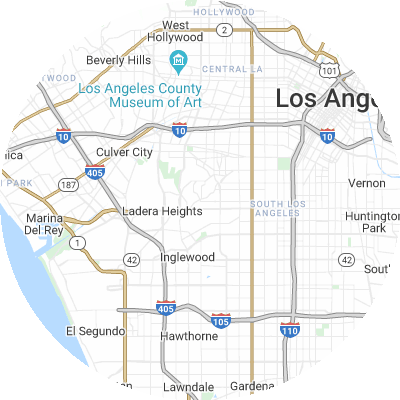 Best lawn companies in View Park Windsor Hills, CA map
