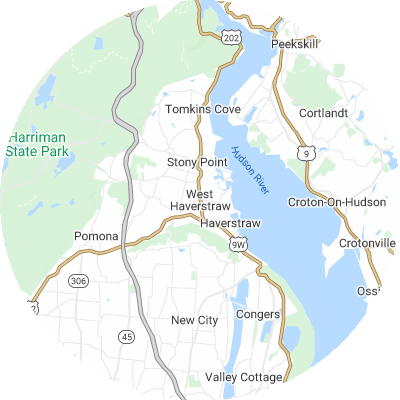 Best plumbers in West Haverstraw, NY map
