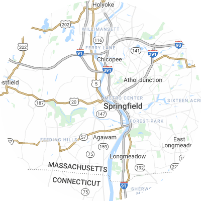 Best HVAC Companies in West Springfield Town, MA map