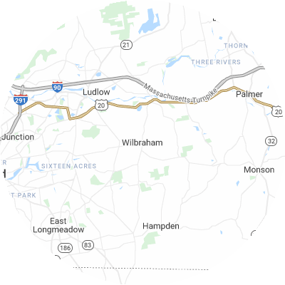 Best tree removal companies in Wilbraham, MA map