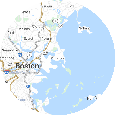 Best gutter cleaners in Winthrop Town, MA map